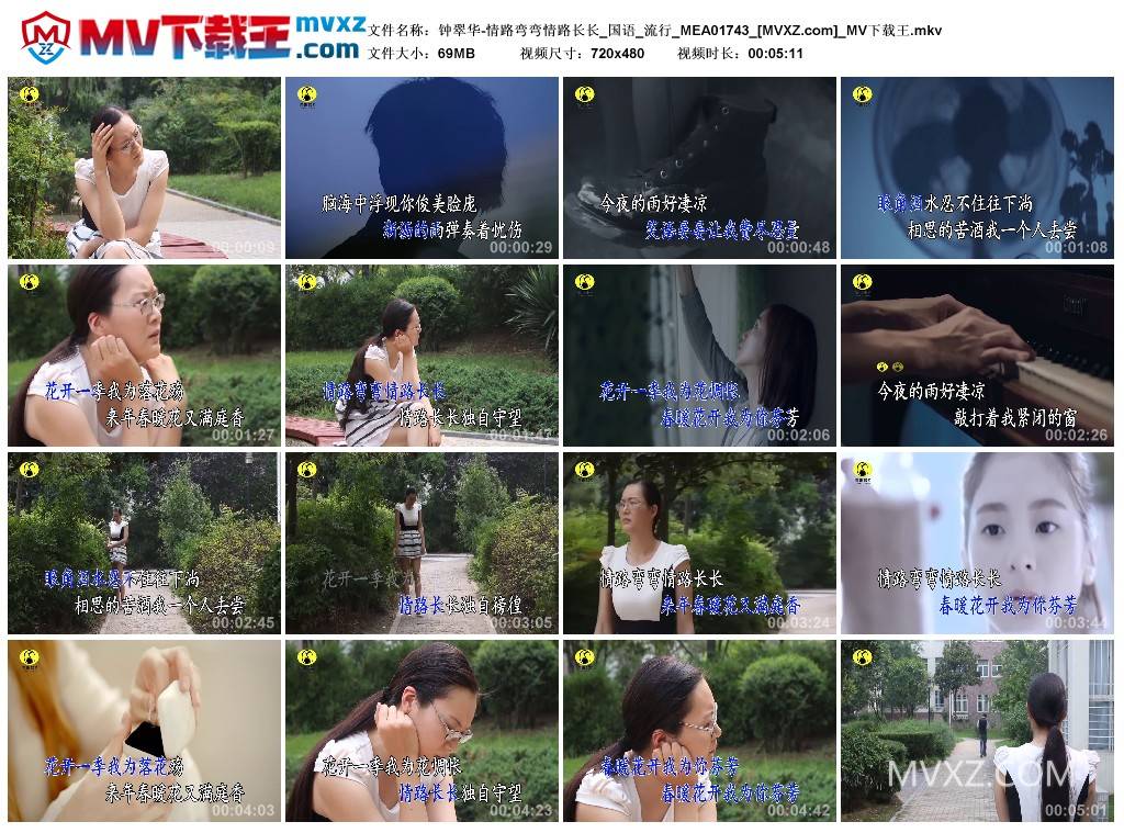 钟翠华-情路弯弯情路长长_国语_流行_MEA01743